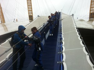Going up the O2