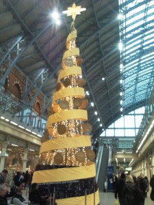The Golden tree in St Pancras