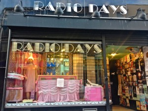 Radio Days shop front