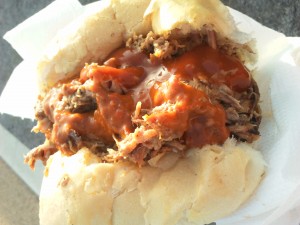 A Rib roll from the Ribman