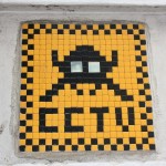 Space invader street art