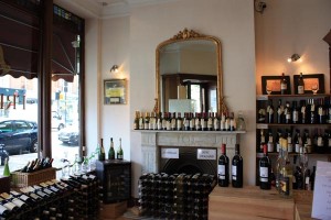 Inside the Friarwood Fine Wines store