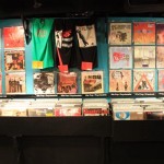 Rack of records in Sister Ray