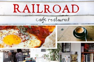 Railroad cafe in Hackney