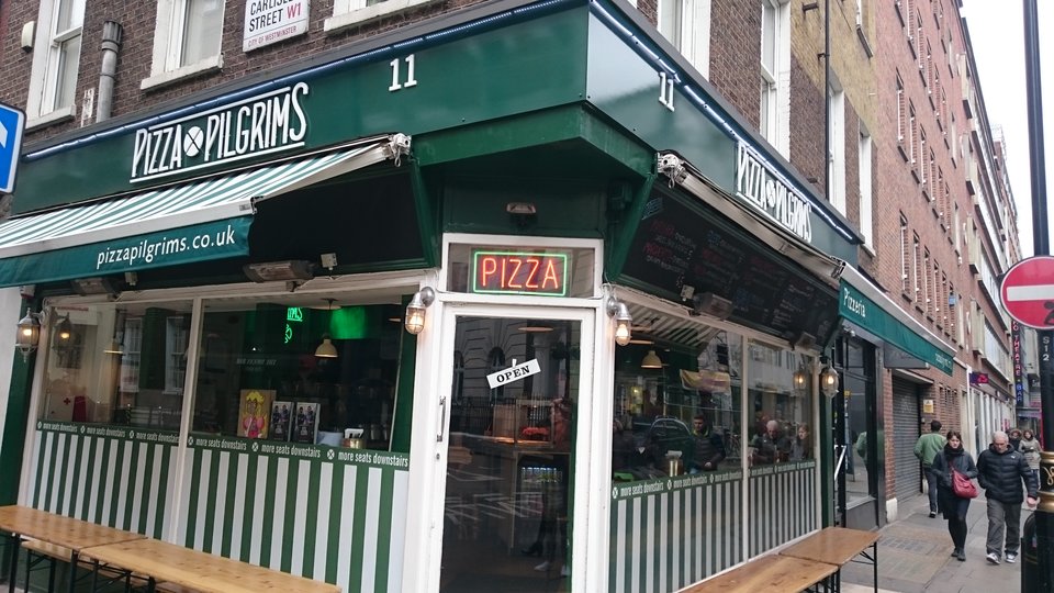 Pizza Pilgrim entrance