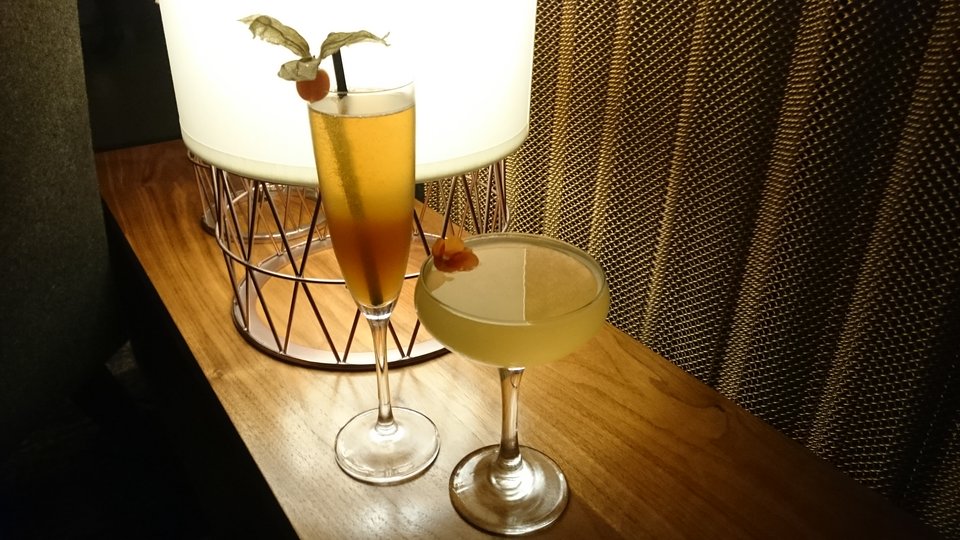 Two Ruba classic cocktails