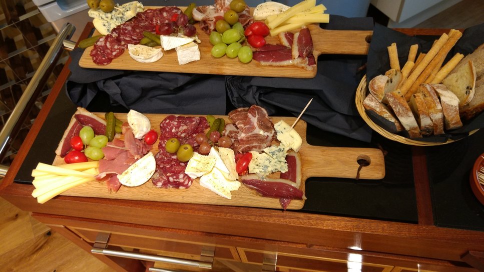Pavillion wines - charcuterie and cheese boards