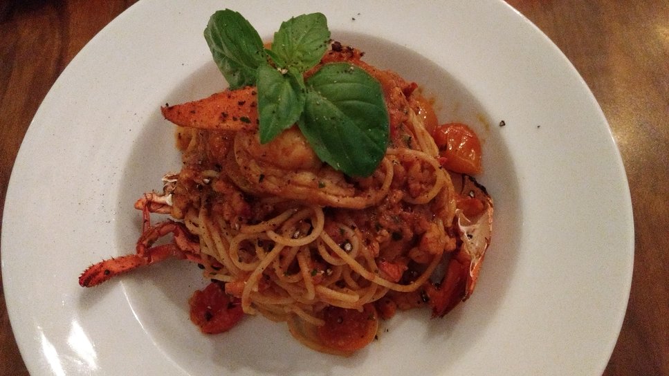 40 Dean Street: Linguine with fresh spaghetti