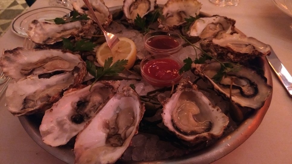 Carlingford oysters