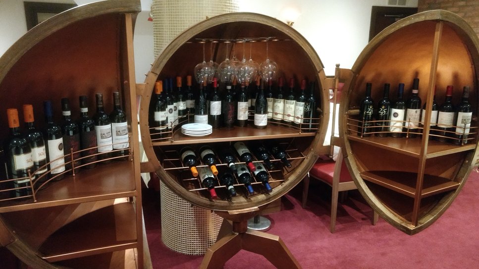 Gatti's wine storage